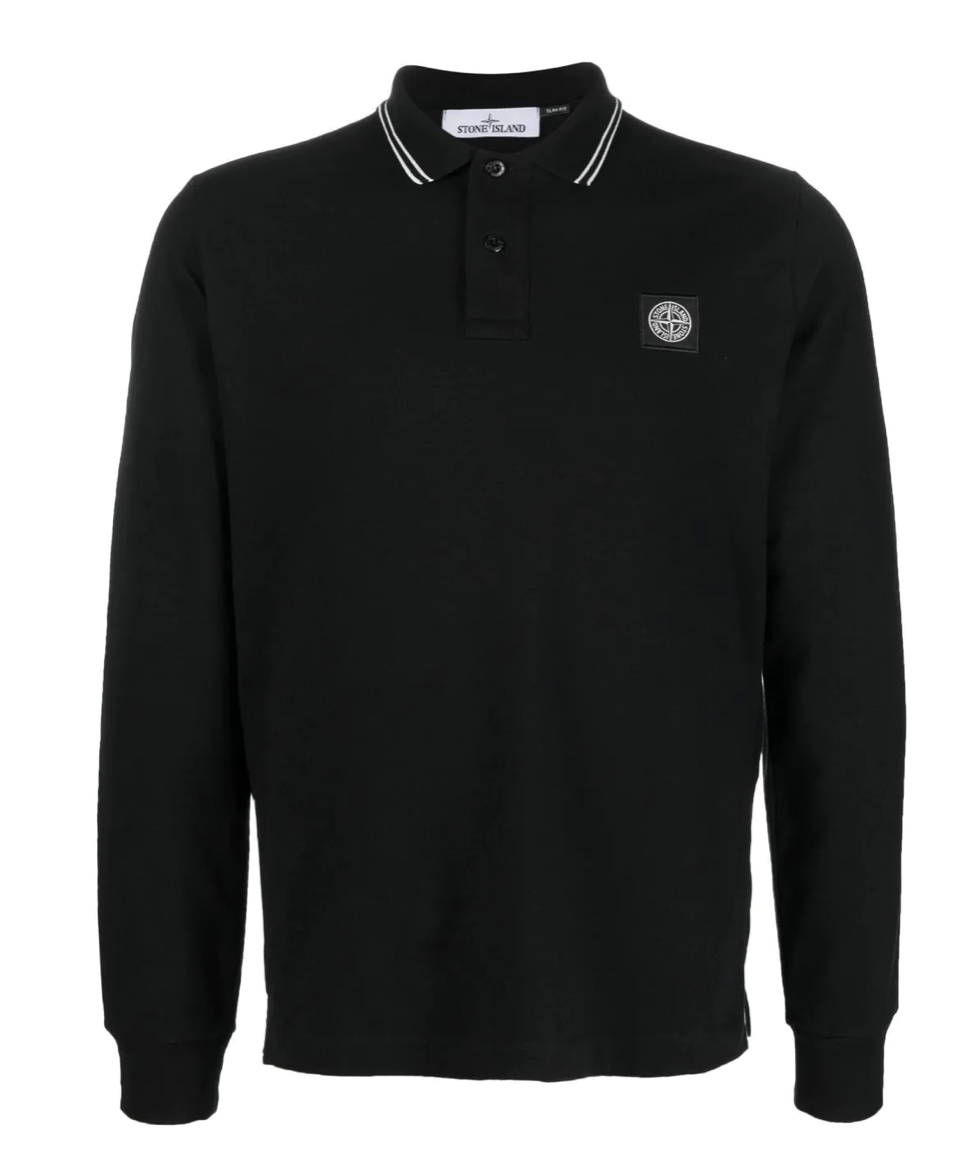 Polo stone island shop manche longue