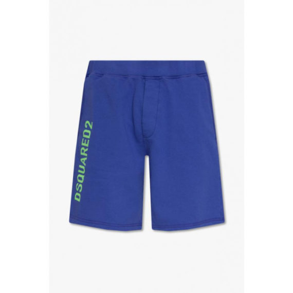 SHORT COTON BLEU