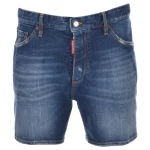 SHORT JEANS BLEU