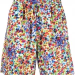 SHORT à FLEURS