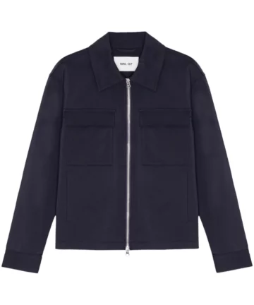 Veste brossée Marine NN07