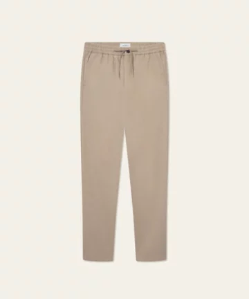 Pantalon Texturé Marron Clair LES DEUX