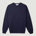Sweatshirt Col Rond Bleu MAISON LABICHE