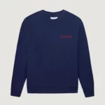 Sweatshirt Col Rond Bleu French Touch MAISON LABICHE