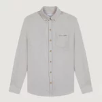 Chemise en Flanelle Beige MAISON LABICHE