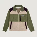 Polaire Zippée Vert MAISON LABICHE