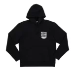 Sweatshirt à Capuche Noir BISOUS SKATEBOARD