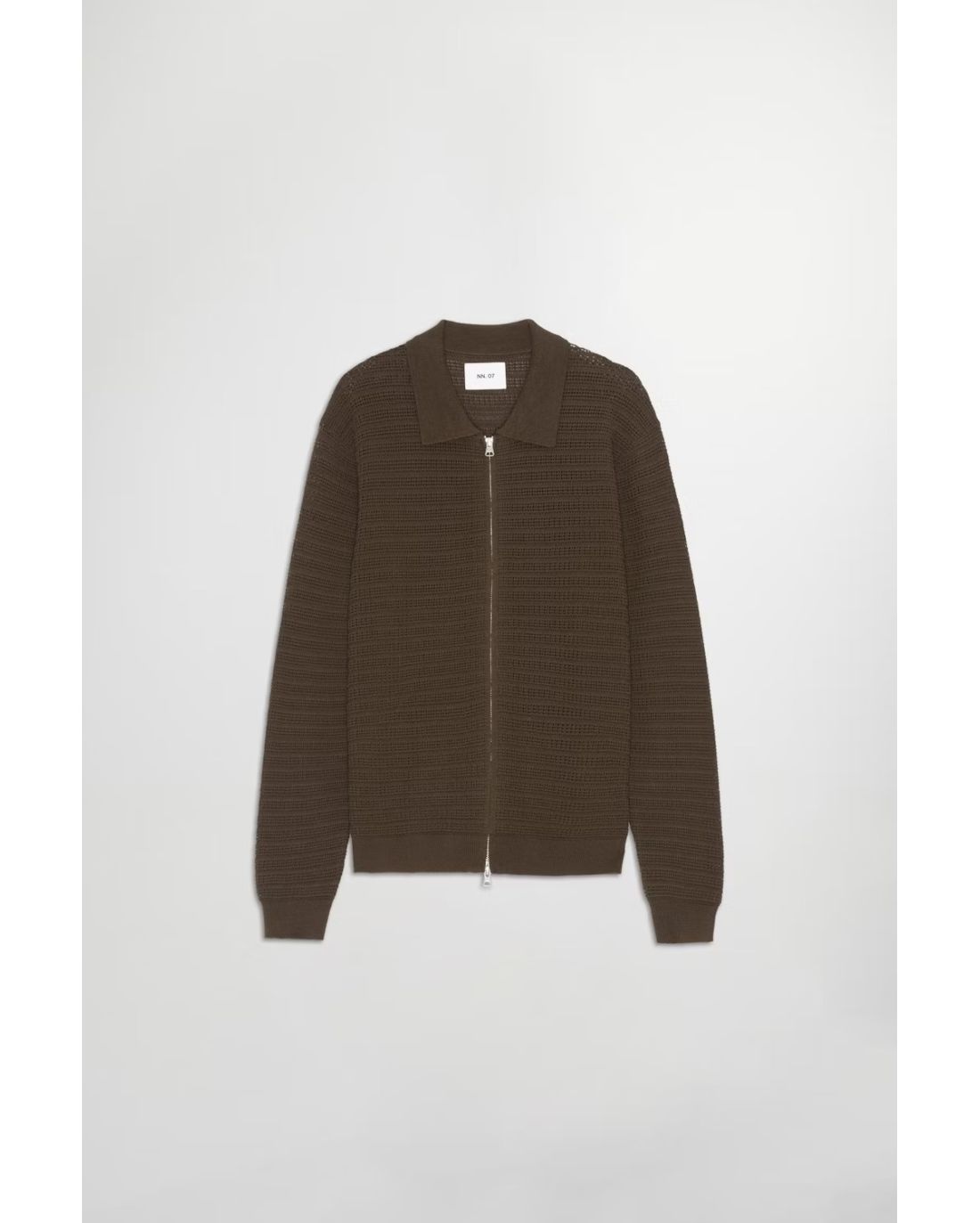 pull-gustav-ls-zip-brun-fonce pull-gustav-ls-zip-brun-fonce