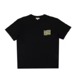 Tee-Shirt  Noir BISOUS SKATEBOARD