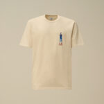 Tee-Shirt Beige Imprimé dos CP COMPANY