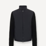 Blouson bi-matière noir COLMAR