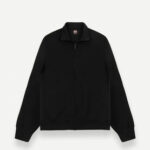 Sweatshirt noir zippé COLMAR
