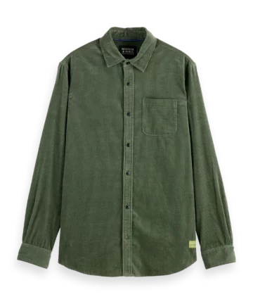 Chemise en Velours Vert SCOTCH AND SODA