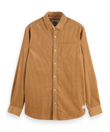 Chemise en Velours Beige SCOTCH AND SODA
