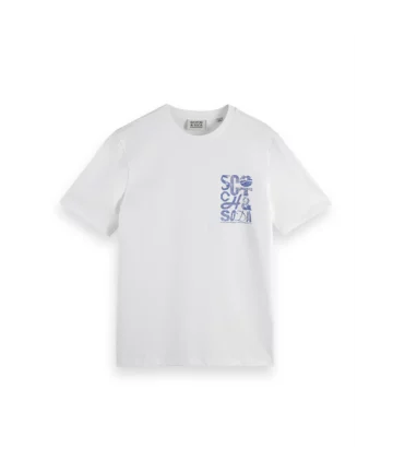 Tee-Shirt Blanc SCOTCH AND SODA