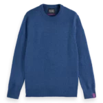 Pull Col Rond Bleu SCOTCH AND SODA