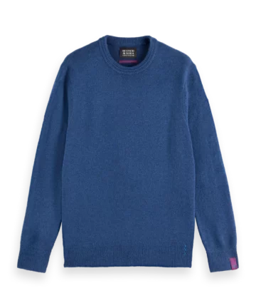 Pull Col Rond Bleu SCOTCH AND SODA