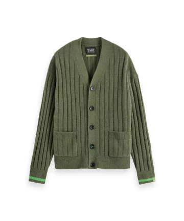 Cardigan en Maille Vert SCOTCH AND SODA