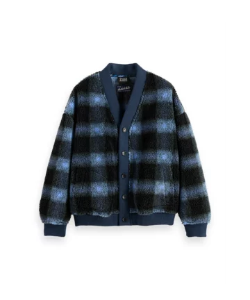 Cardigan Zippé Polaire Bleu SCOTCH AND SODA