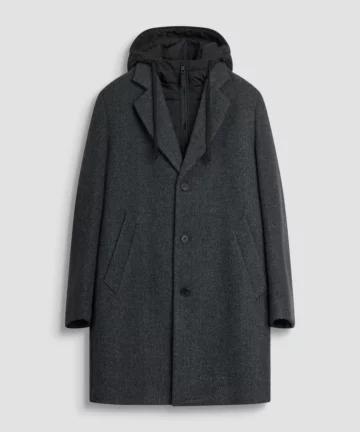 Manteau avec parement gris Antony Morato