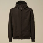 Veste Softshell à Capuche Noir CP COMPANY