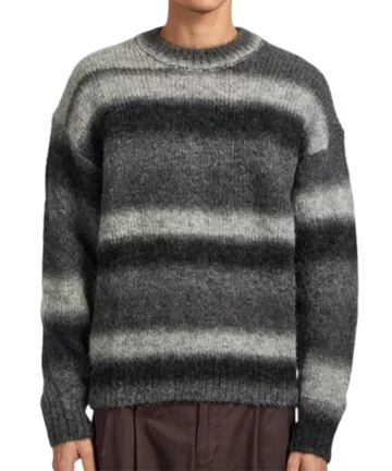 Cardigan à Boutons en Laine/Alpaga Gris NORSE PROJECTS (Copie)