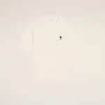 Tee-Shirt Blanc Imprimé Place des Victoires AMI PARIS