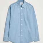 Chemise En Jeans Bleu NN07