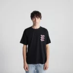 Tee-Shirt Unisexe Noir BISOUS SKATEBOARDS