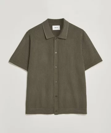 Polo Ajouré Kaki NN07