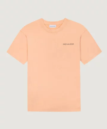 Tee-Shirt Brodé Primavera Orange MAISON LABICHE