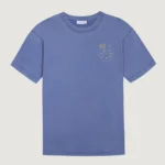 Tee-Shirt Brodé Photosynthèse Bleu MAISON LABICHE