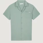 Chemise En Gaze De Coton Vert MAISON LABICHE
