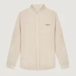 Chemise Lin Et Coton OVERCAFFEINATED Beige MAISON LABICHE