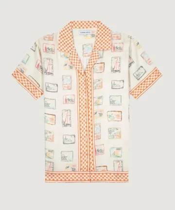 Chemisette Morney Carte Postale Ivoire MAISON LABICHE