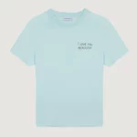 Tee-Shirt Popincourt ILOVEYOU Bleu Clair MAISON LABICHE