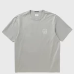 Tee-Shirt En Jersey Mercerisé Gris SERIES METROPOLIS CP COMPANY