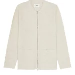 Veste Laine Bouillie Ivoire NN07