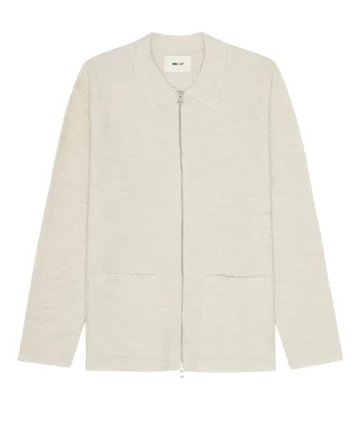 Veste Laine Bouillie Ivoire NN07