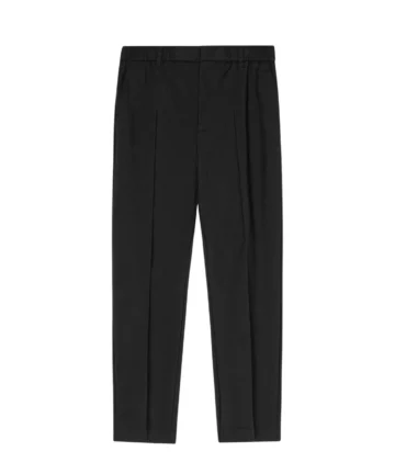 Pantalon Taille Elastiquée Noir NN07