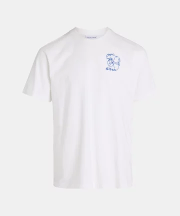 Tee-Shirt Brodé Odyssée D'Ulysse Blanc MAISON LABICHE