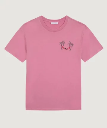 Tee-Shirt Popincourt HAMMOCK Rose MAISON LABICHE