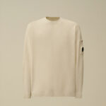 Pull chenille blanc CP COMPANY