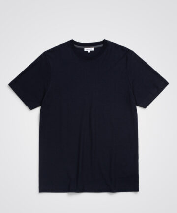 T-shirt en crêpe de coton Nordborg Marine NORSE PROJECTS