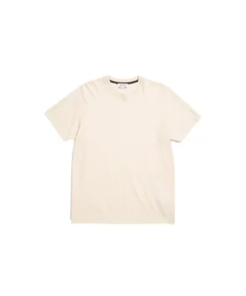 T-shirt en crêpe de coton Nordborg Ecru NORSE PROJECTS