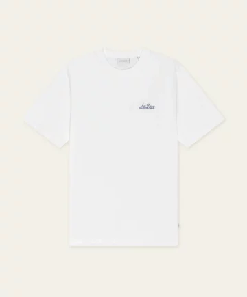 Tee-Shirt Motif Bouquet Au Dos Blanc LES DEUX