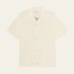 Chemise En Coton Doux Bouquet Imprimé Dos Blanc LES DEUX