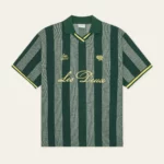 Maillot De Football En Tissu Jacquard Vert LES DEUX