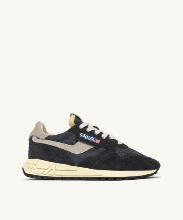 Baskets Reelwind Low En Nylon Et Daim Noir AUTRY