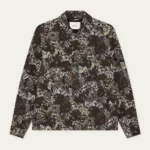 Surchemise Jacquard Marron Coupe Regular LES DEUX
